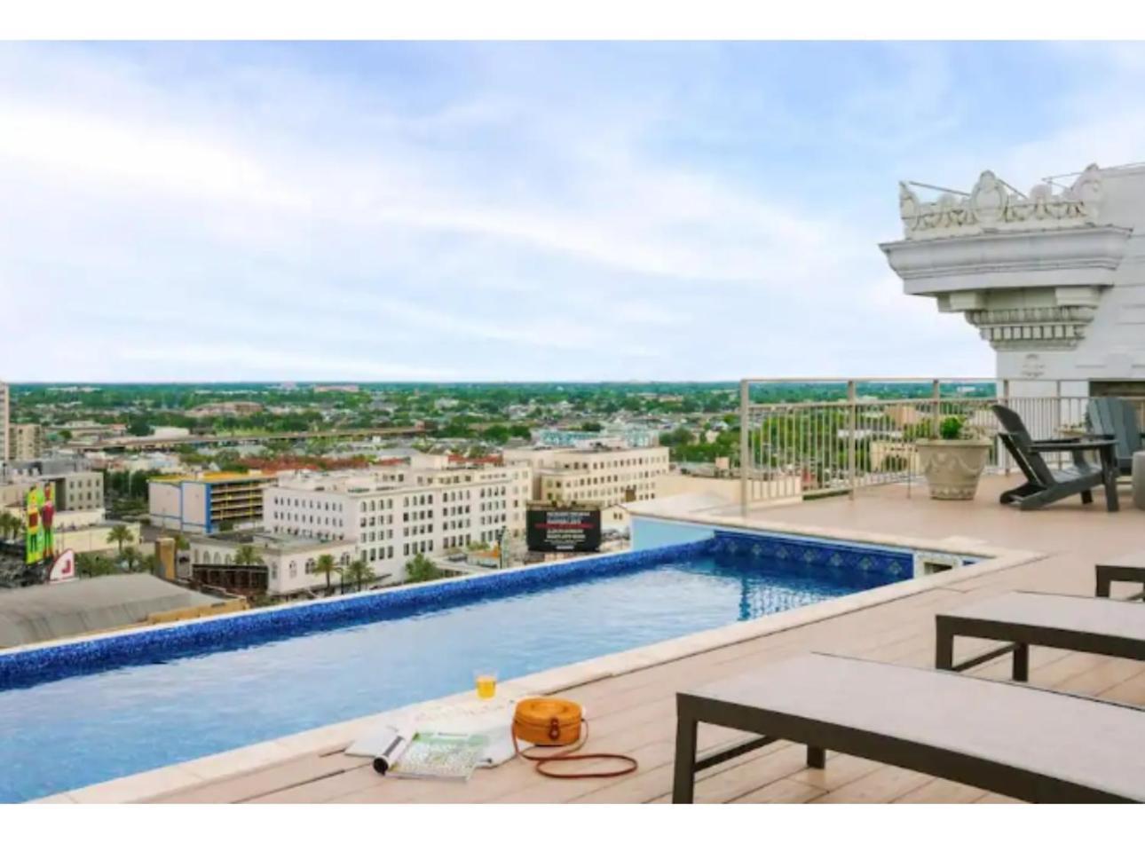 Amazing Condos Beautiful View 2 Blocks To French Quarter, Small Rooftop Pool, Gym, Seanger Theater, Super Dome, And Bourbon St Новый Орлеан Экстерьер фото